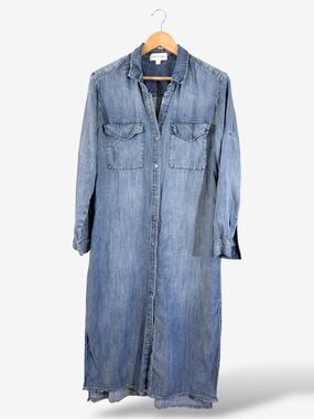 long sleeve shirt dress cloth and stone Cloth & Stone Belted Shirt Dress